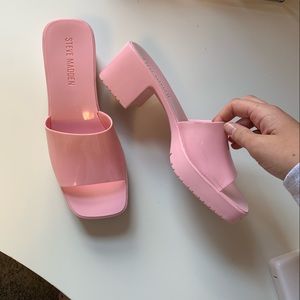 Steve Madden Harlin Pink Sandals